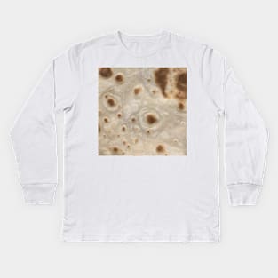 Tortilla Print Kids Long Sleeve T-Shirt